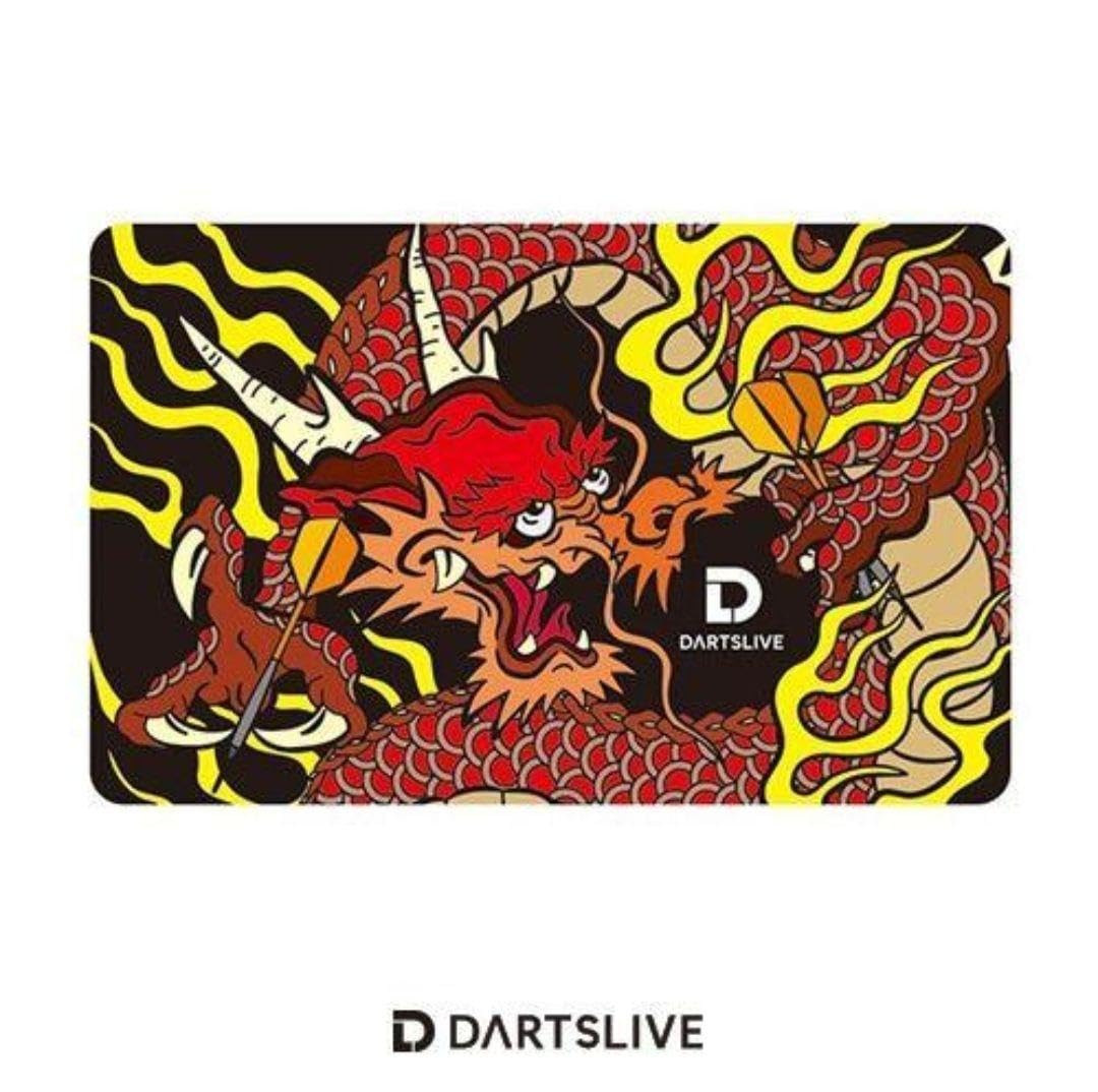 ダーツ祭りMonster ダーツライブカード Amazon.co.jp: 品ダーツライブカード レア 和風 ドラゴン 龍 赤